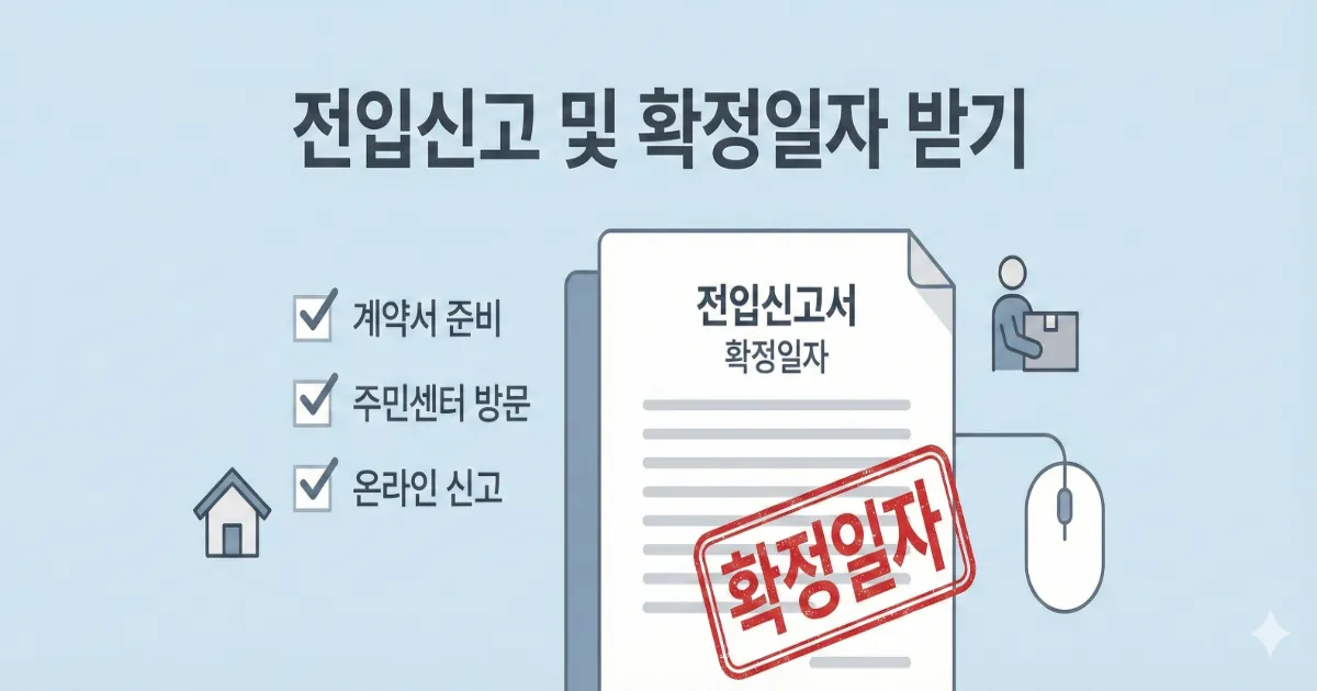 전입신고 확정일자 받는 방법: 보증금 지키는 순서 7단계 (2025 최신)