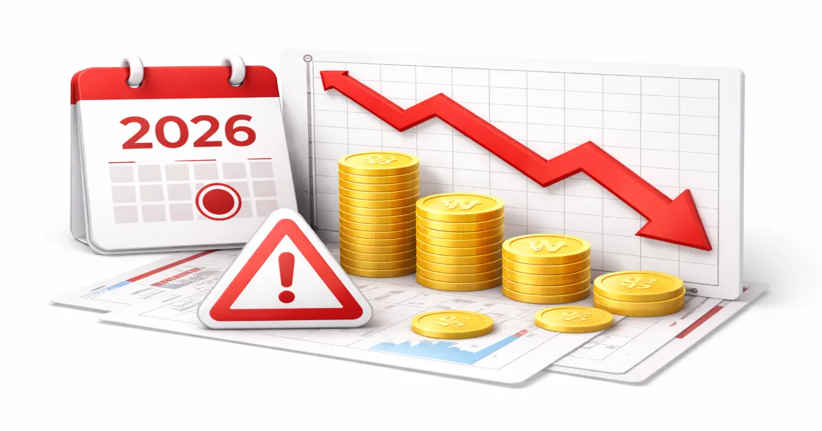 2026년 실업급여 반복수급 패널티 감액 그래프