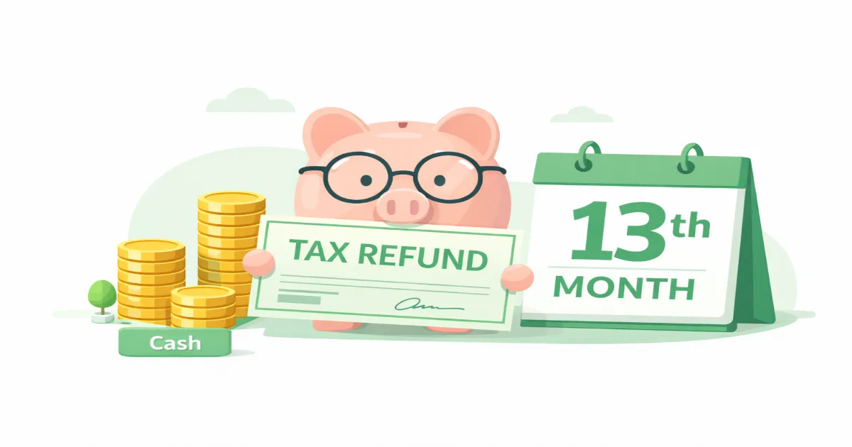 IRP 퇴직연금 세액공제 혜택 및 연말정산 13월의 월급 이미지