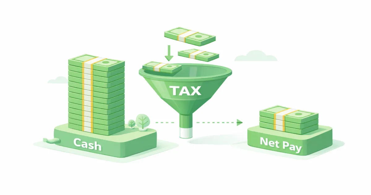 연봉 실수령액과 세전 세후 급여 차이 분석 및 세금 공제