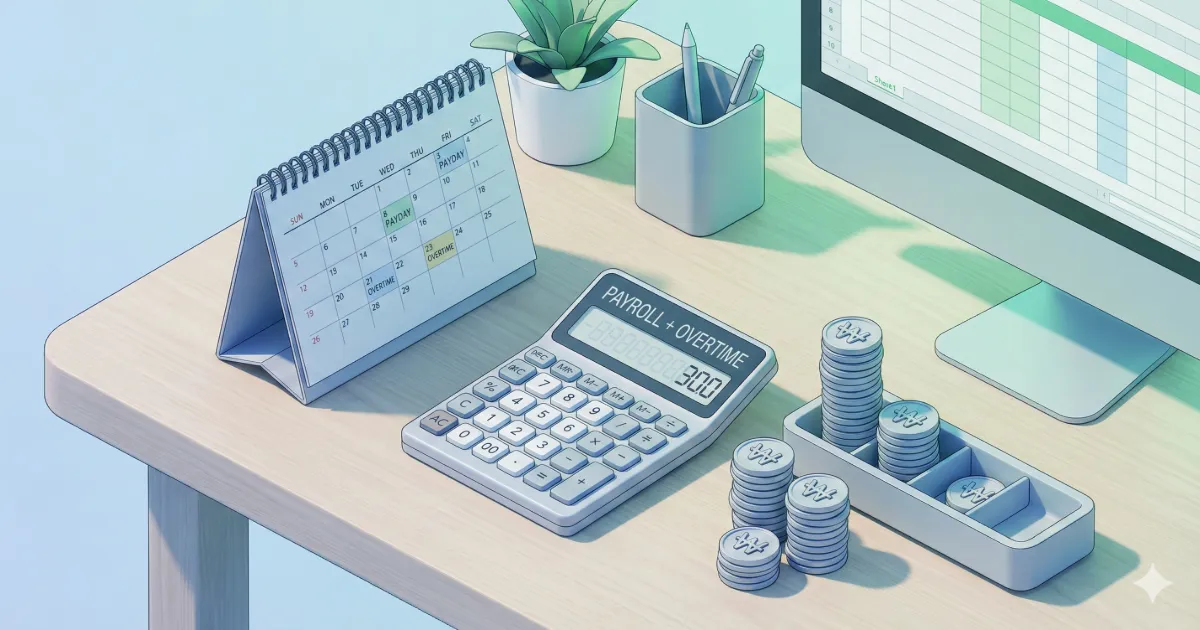 연장 야간 휴일수당 계산기 가이드 대표 이미지