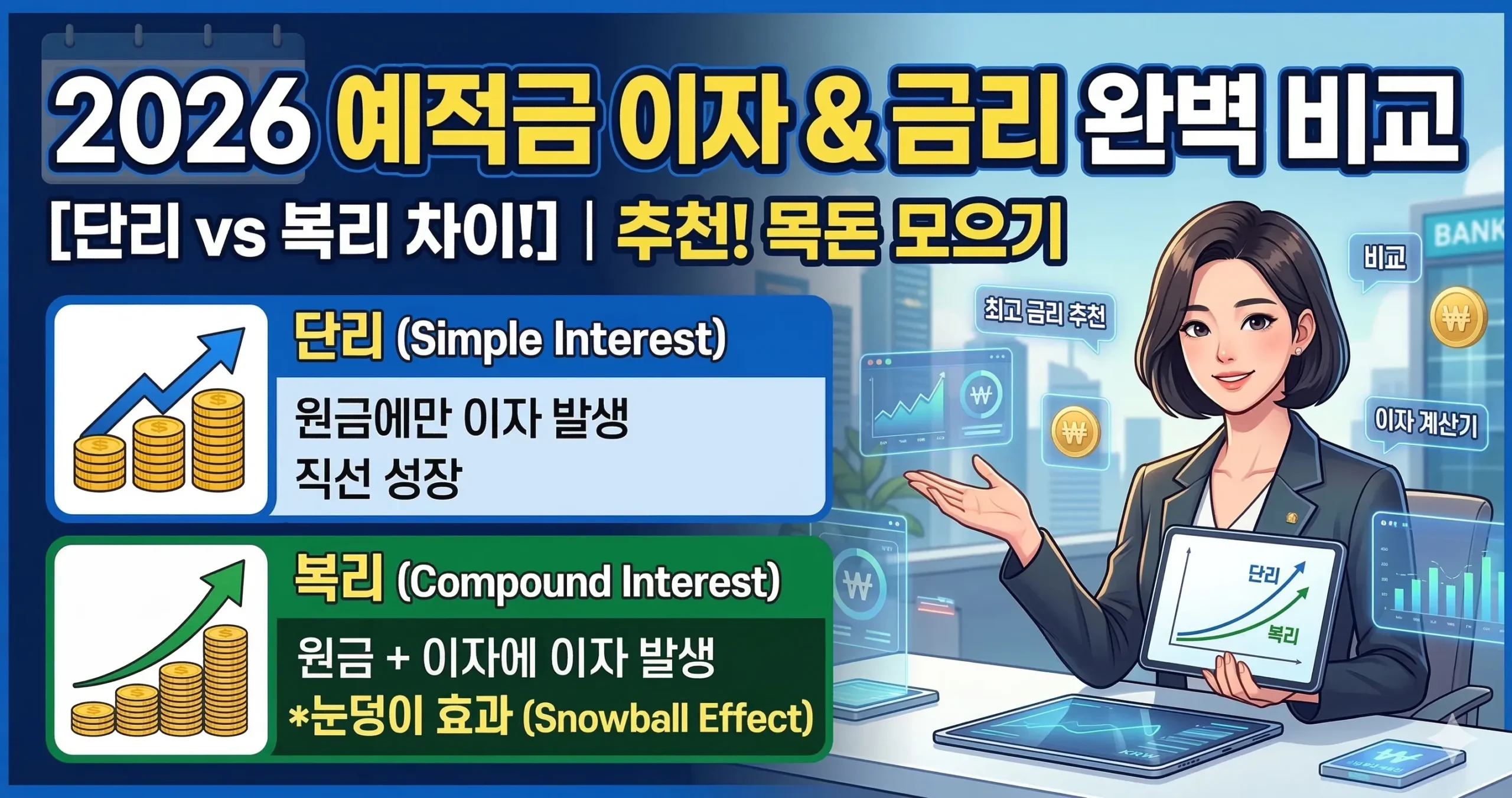 2026 예적금 이자 계산