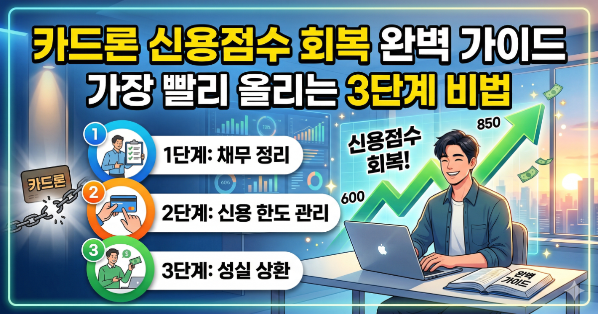 신용점수 회복